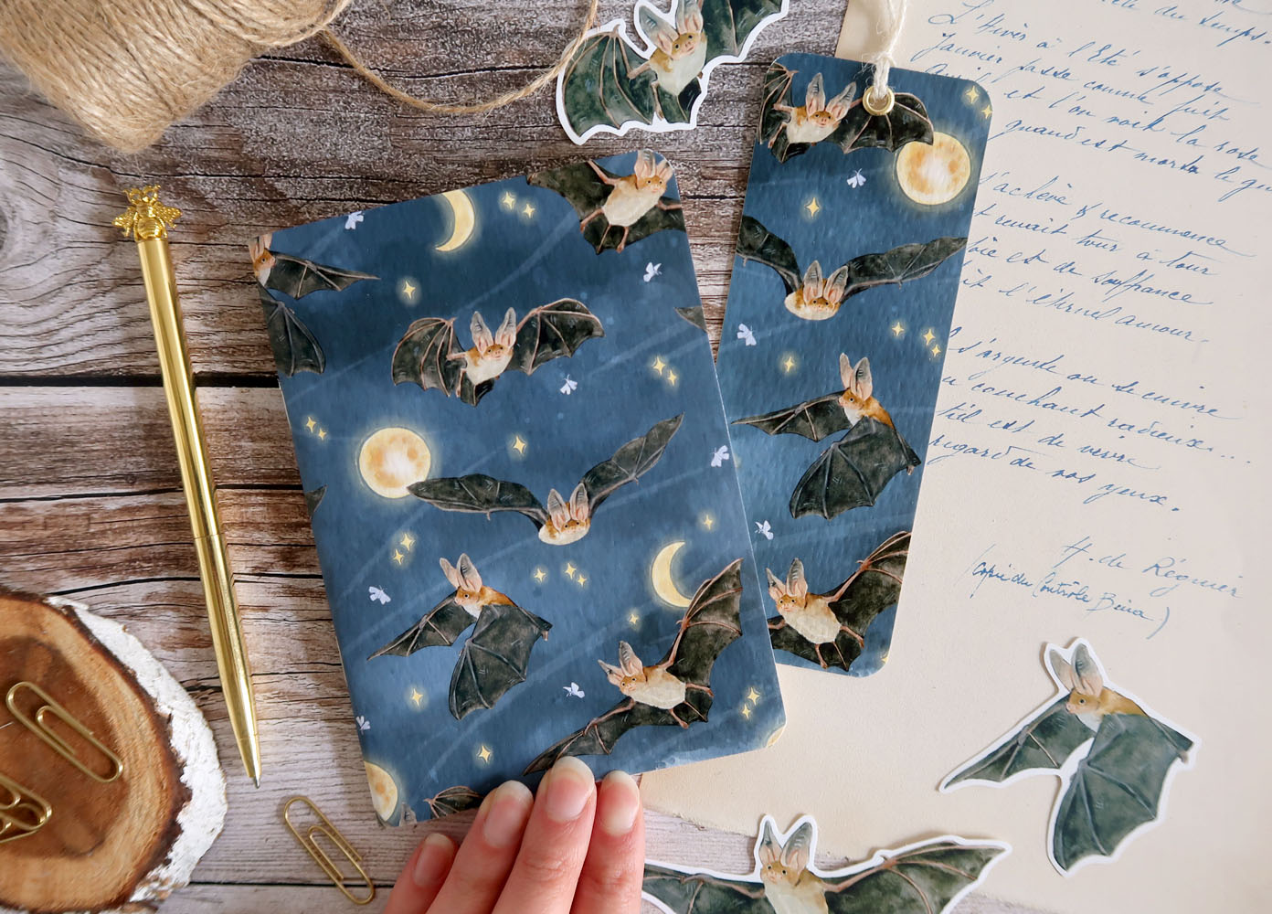 Carnet | Chauves-souris et ciel étoilé – Image 5